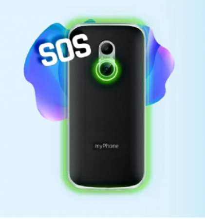 Telefon seniori meniu RO frecventa 4G compatibil DIGI ecran 1.77” camera3MP  800mAh HaloA LTE Negru [2]