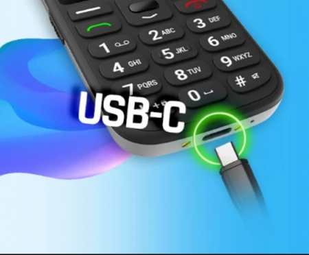 Telefon seniori meniu RO frecventa 4G compatibil DIGI ecran 1.77” camera3MP  800mAh HaloA LTE Negru [3]