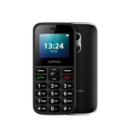 Telefon seniori frecventa 4G  compatibil DIGI ecran 1.77” camera 0.3MP acumulator 800mAh Halo A LTE Meniu RO Negru [3]