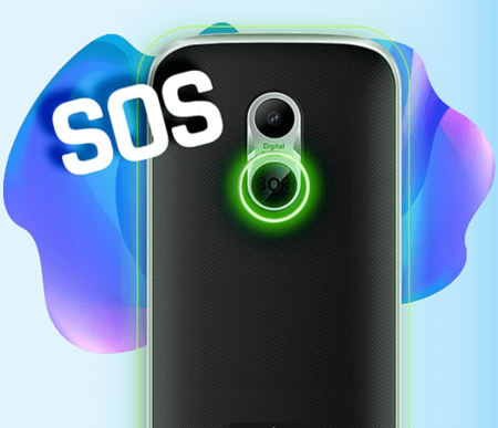 Telefon seniori frecventa 4G  compatibil DIGI ecran 1.77” camera 0.3MP acumulator 800mAh Halo A LTE Meniu RO Negru [7]