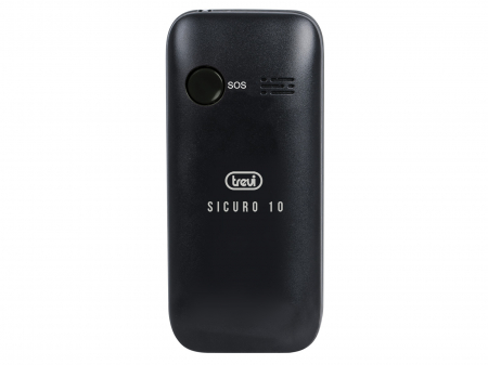Telefon seniori Trevi Italia SICURO 10 cu butoane mari iluminate difuzor, lanterna, agenda 200,  5 numere cu functie SOS ,iesire casti, ceas, alarma [3]