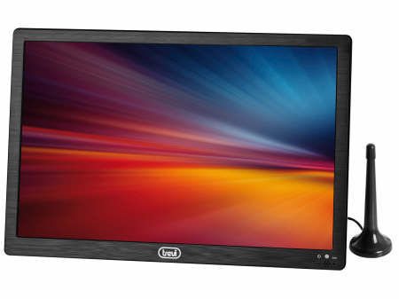 Televizoare - Televizor portabil TV LED Trevi LTV2014HE Diagonala 36 cm DVB-T2 Sursa alimentare tripla