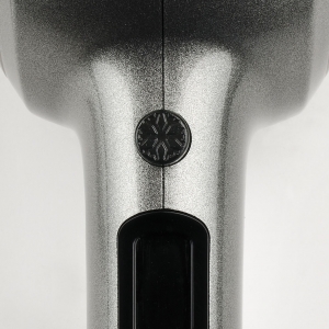 Uscator de par vintage Girmi - Retro '50 cu 3 trepte temperatura, 2 viteze, 1800W, concentrator, cool shot, gri [3]