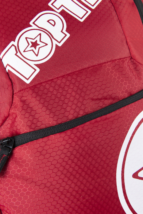 Rucsac “Hexagon”, Top Ten, rosu, 33 cm x 18 cm x 53 cm [2]