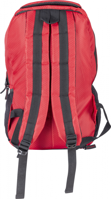 Rucsac “Hexagon”, Top Ten, rosu, 33 cm x 18 cm x 53 cm [4]