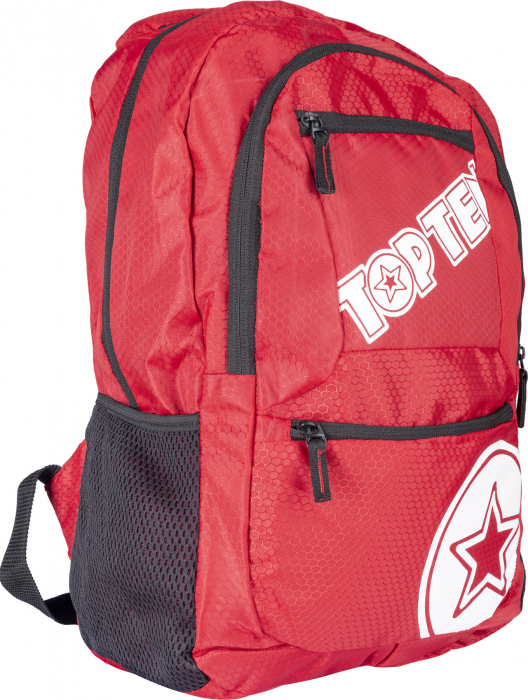 Rucsac “Hexagon”, Top Ten, rosu, 33 cm x 18 cm x 53 cm [5]