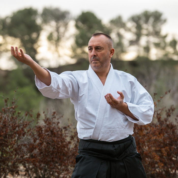 Bluză Aikido Ki Lightweight, alb, 190 cm [8]