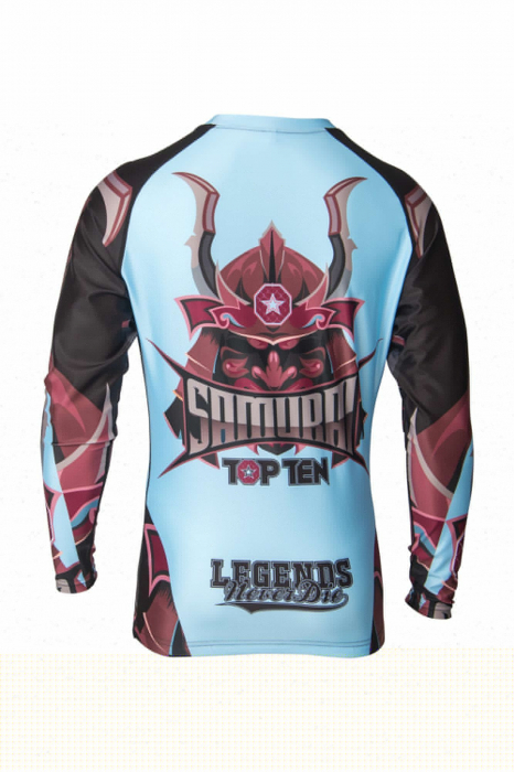 Bluza de protectie "Samurai", Top Ten, Albastru-Alb, M [2]