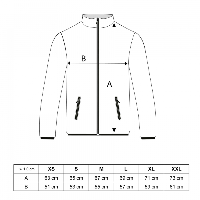 Bluza trening “WAKO Emotion”, Top Ten, Albastru-Alb, 2XL [5]