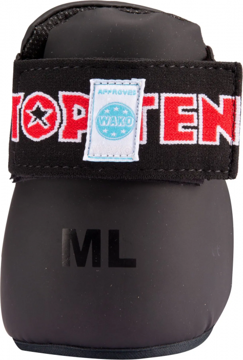 Botosei pentru protectia picioarelor,Top Ten,“SuperLight Power Ink Black´n´Black”, Negru, XS,omologat WAKO [2]