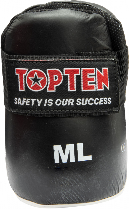 Botosei din piele “Superfight 3000”, Top Ten, negri, M [2]