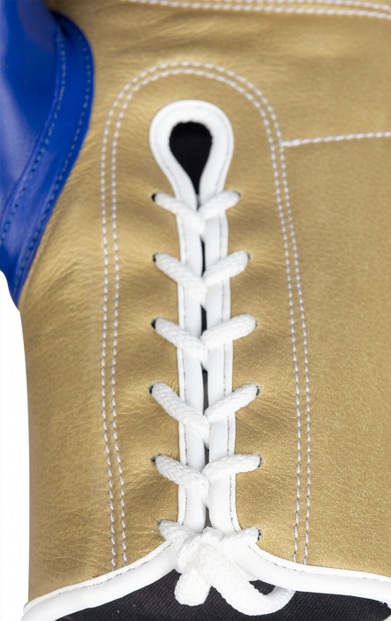 Boxhandschuhe “GLORUS” - blue-gold, 10 oz [6]