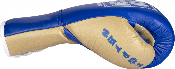 Boxhandschuhe “GLORUS” - blue-gold, 10 oz [3]