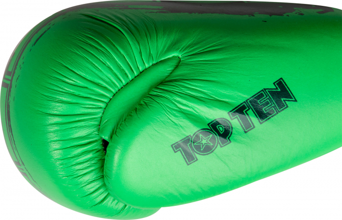 Manusi „Power Ink“, Top Ten, omologat WAKO,verde, 10 OZ [2]