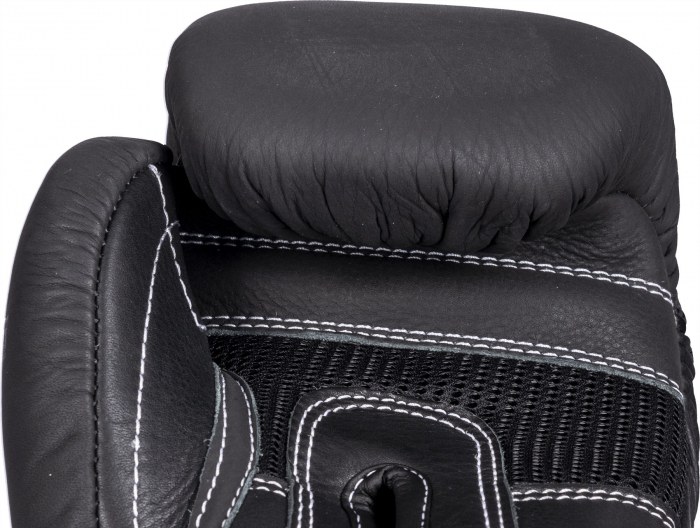 Manusi box 4select din piele, Top Ten, Negru, 16 oz [5]