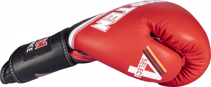 Manusi Box “4select” piele - rosu-negru, 10 oz [3]