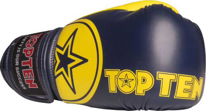 Manusi box “Blue Ocean”, Top Ten, Negru-Galben, 10 OZ [2]