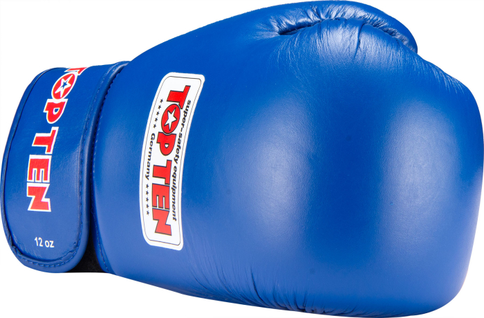 Manusi box "Competition" - 12 oz, albastru, cu certificare DBV ,German Boxing Association [6]