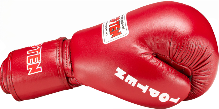 Boxing gloves "Competition" - 12 oz, red, with DBV certification for competitions of the German Boxing Association (Deutscher Boxsport-Verband e.V.) [7]