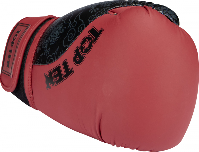 Manusi de box “Dragon” - 14 oz, rosu-negru [2]
