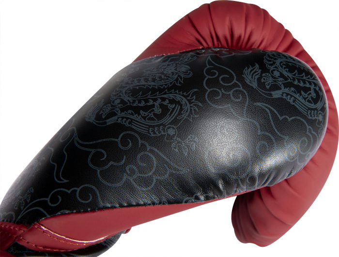 Manusi de box “Dragon” - 14 oz, rosu-negru [6]