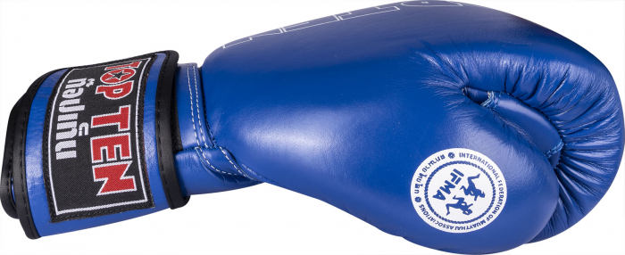 Manusi de box „Mad”, Top Ten, Omologate IFMA, Albastru, 10OZ [3]