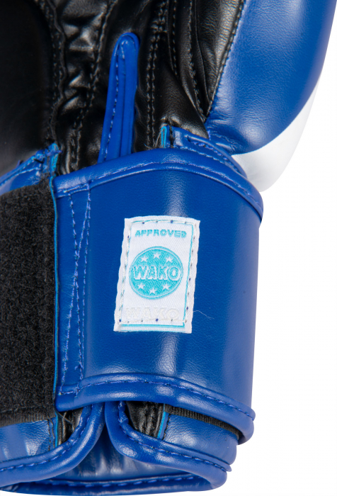 Manusi Box Manus “WAKO ProGrip” - 10 oz, albastru-alb [6]