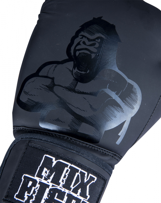 Manusi de box „Gorilla Mixfight” - Black -Black, 12 oz [5]