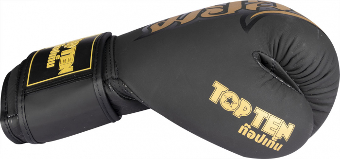 Manusi box “Nong Han”, Top Ten, Omologate IFMA, Negru, 16 Oz [2]