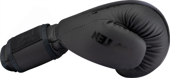 Boxing gloves “Power Ink Kids” - 6 oz, black-black, KidsCut [3]