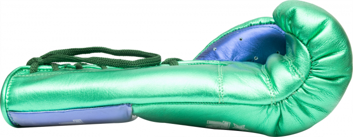 Mănuși de box „Pro Mx” Verde cu  Albastru, 10 oz [6]
