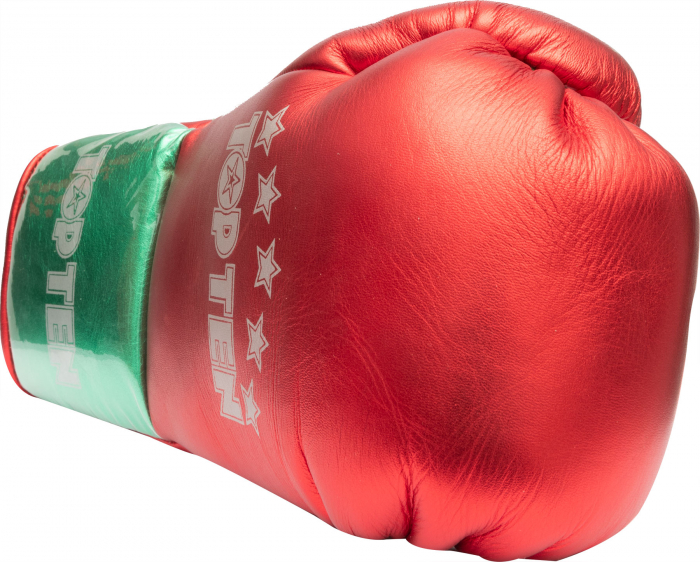 Manusi de box „Pro Mx” Rosu cu Verde, 10 oz [2]