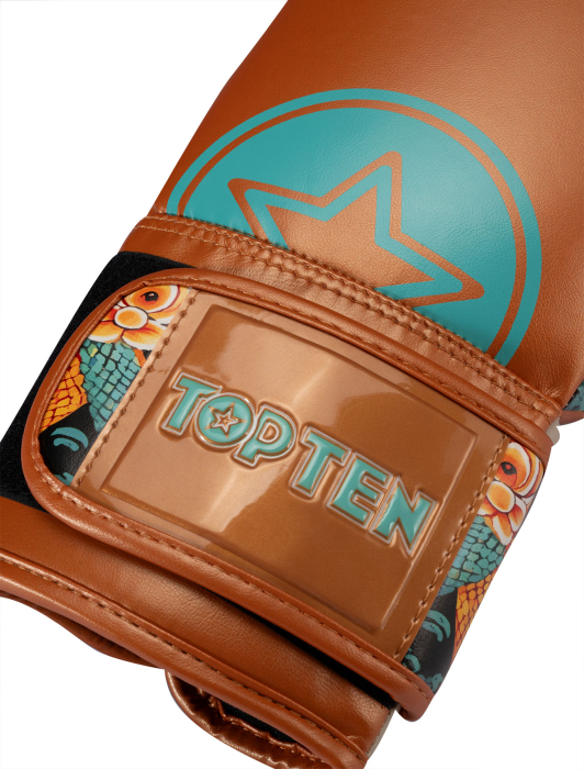 Boxing gloves "Ryu del Mar" - 14 oz, orange [7]