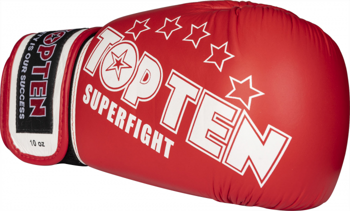 Manusi Box “Superfight 3000” - rosu, 10 oz [2]