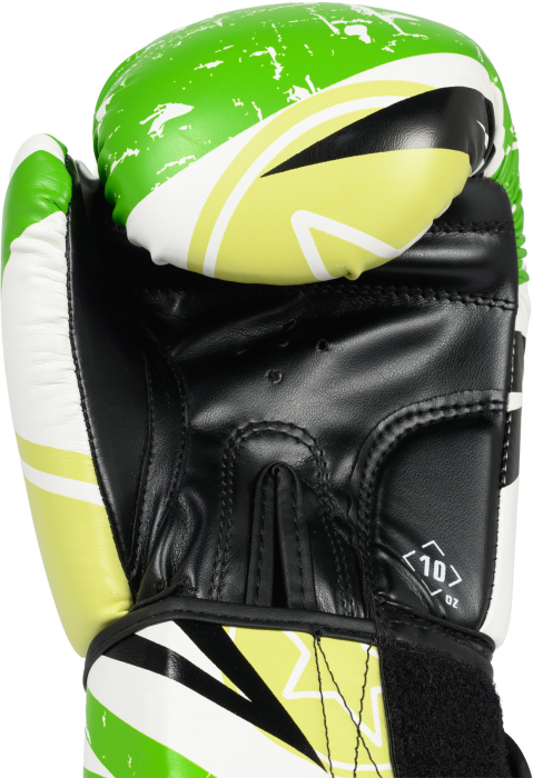 Manusi box “Urban Arts” - verde-alb, 10 oz [5]