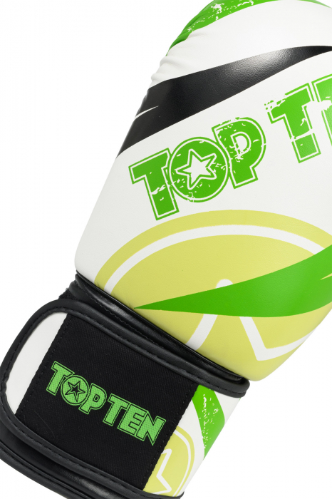 Manusi box “Urban Arts” - verde-alb, 10 oz [6]