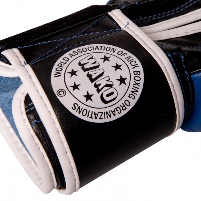Manusi box  cu eticheta “WAKO” - 10 oz, albastru [7]