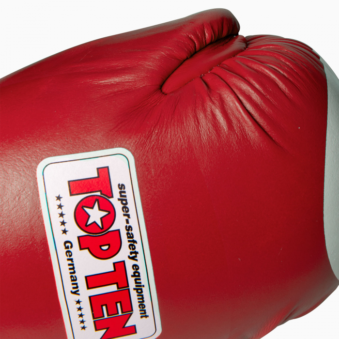 Manusi box cu eticheta “WAKO” - 10 oz, rosu [6]