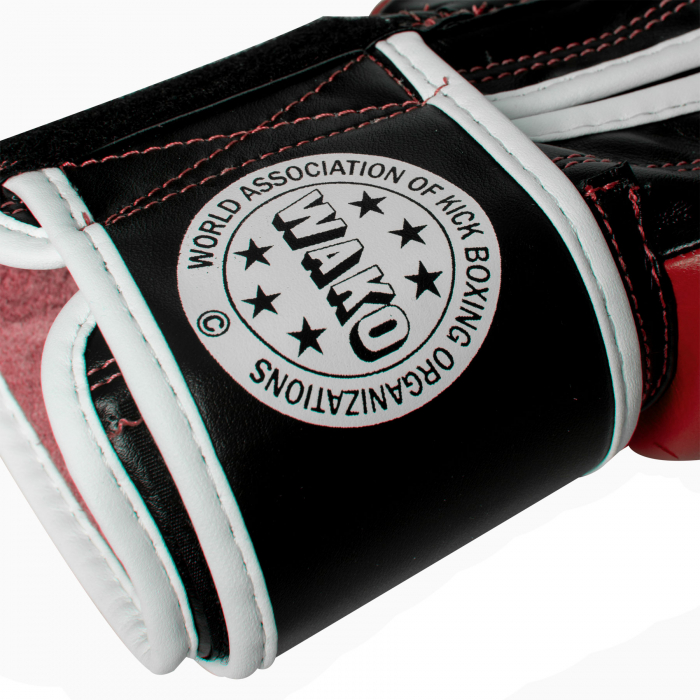 Manusi box cu eticheta “WAKO” - 10 oz, rosu [7]