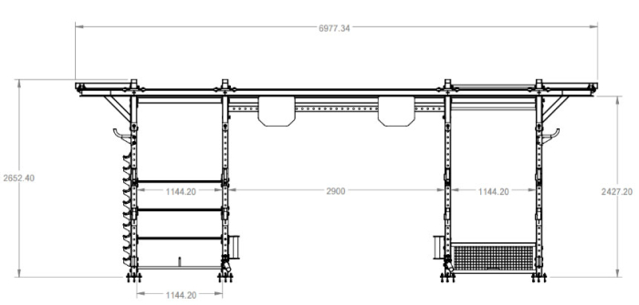 Boxing station "Steel Factory" - 7,3 metres [4]