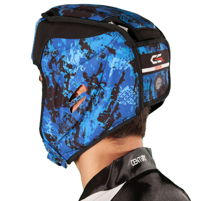 Casca lavabila protectie C-GEAR Sport Respect aprobata WAKO negru/albastru XS [3]