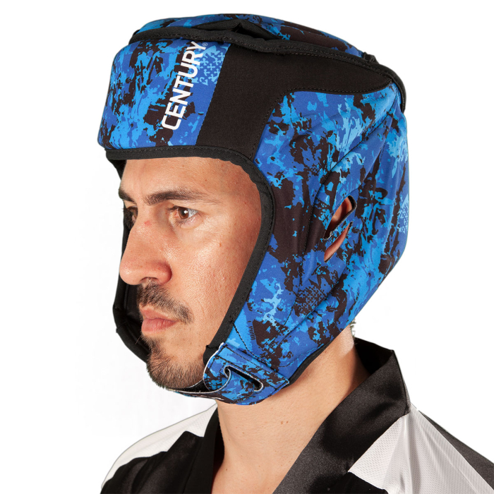 Casca lavabila protectie C-GEAR Sport Respect aprobata WAKO negru/albastru XS [6]