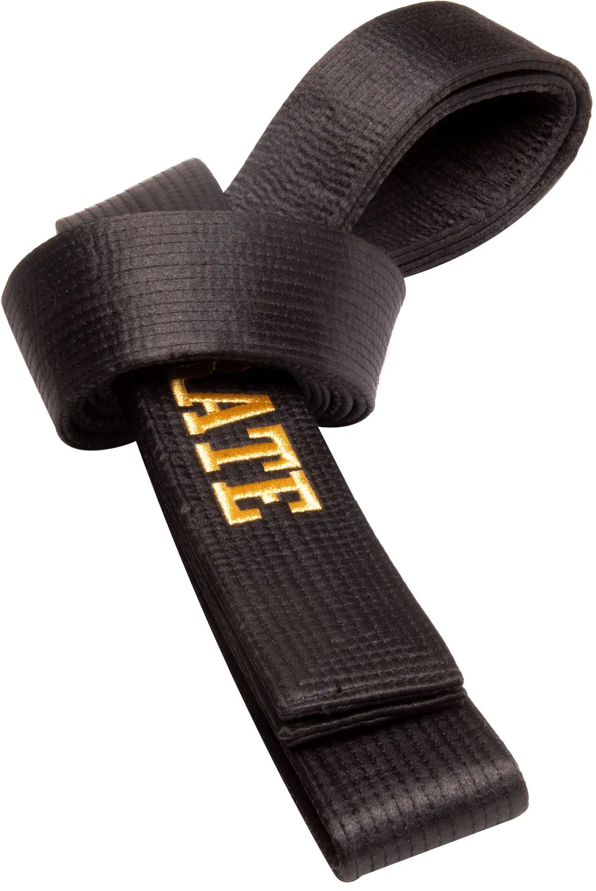 Centura de karate strălucitoare,in cutie (cu broderie) "KARATE" [2]