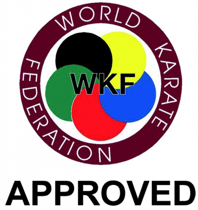 Centura WKF Karatae (cu etichetă WKF), Hayashi, Rosu, 260 cm [3]