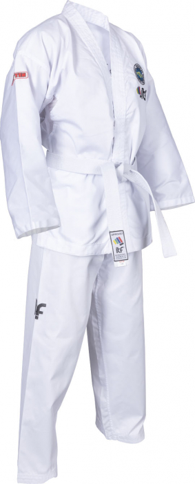 Dobok De-Luxe, aprobat ITF, Top Ten, Alb, 140 cm [8]