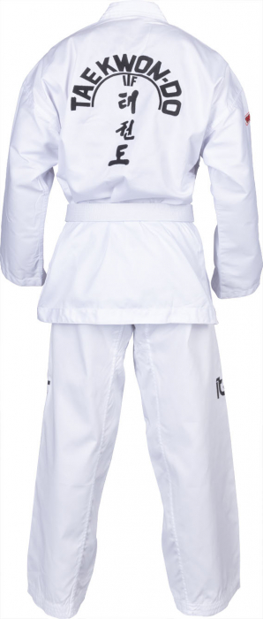 Dobok De-Luxe, aprobat ITF, Top Ten, Alb, 140 cm [3]