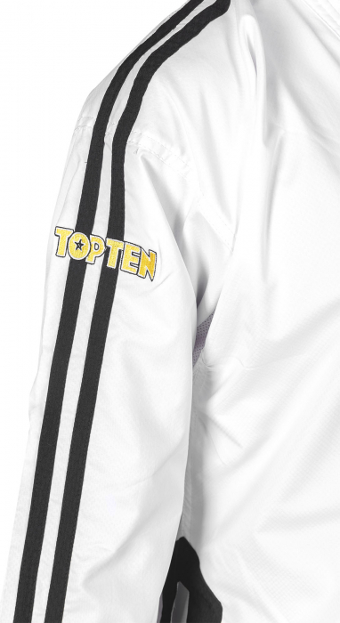 Dobok Grandmaster, Premium Gold, aprobat ITF, Top Ten, Alb, 7-9 Dan, 170 cm [5]