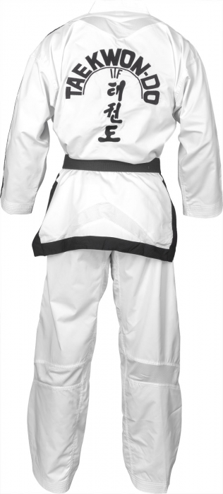 Dobok Grandmaster, Premium Gold, aprobat ITF, Top Ten, Alb, 7-9 Dan, 170 cm [3]