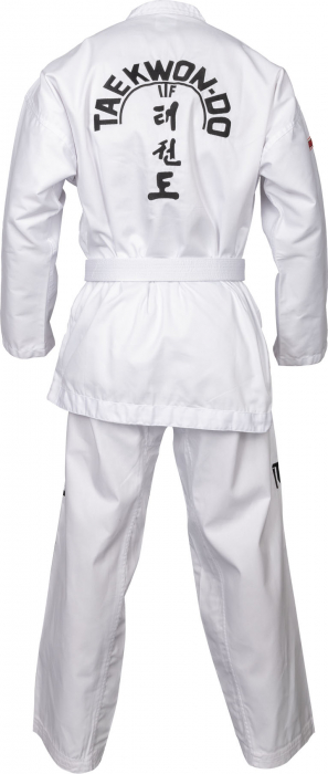 Dobok Kyong, Top Ten, Bluza cu scai, Alb,140 cm [3]