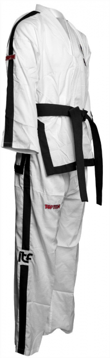 Dobok Master Instructor "Air Deluxe", aprobat ITF, Top Ten, Alb, 170 cm [4]